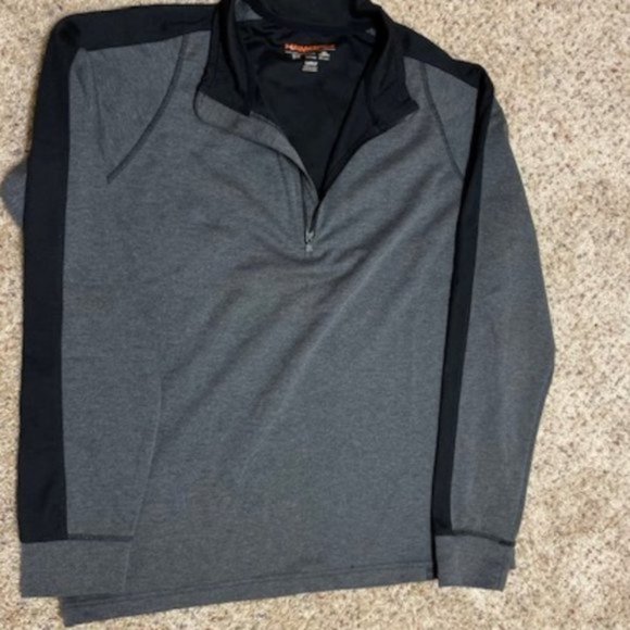 Hawke & Co Gray Quarter Zip Pullover – L - Picture 2 of 4